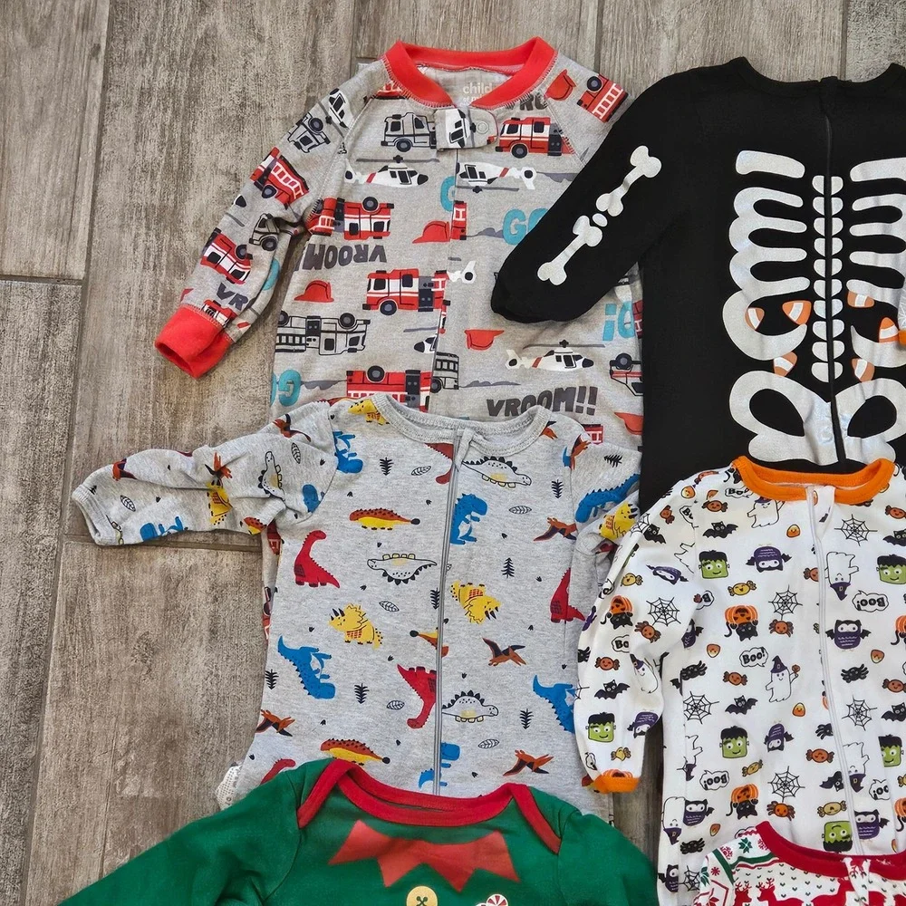 Baby Boy Clothing‎ Lot of 25 Size 6-9M Holiday Christmas Halloween Pants L/S